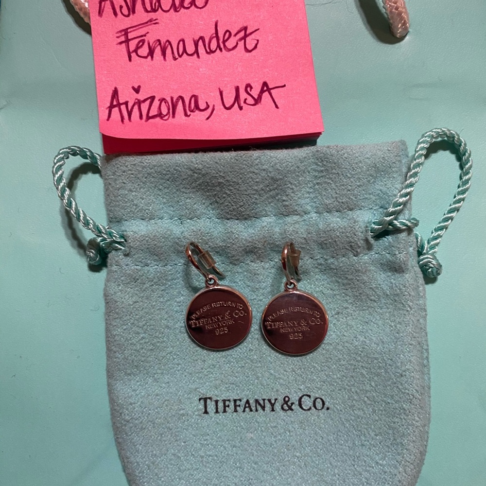 Tiffany & Co Round Dangle Earrings